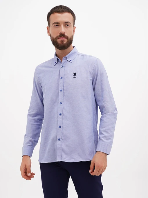 Рубашки US Polo модель G081GL004.000.1450315.VR032 Фото