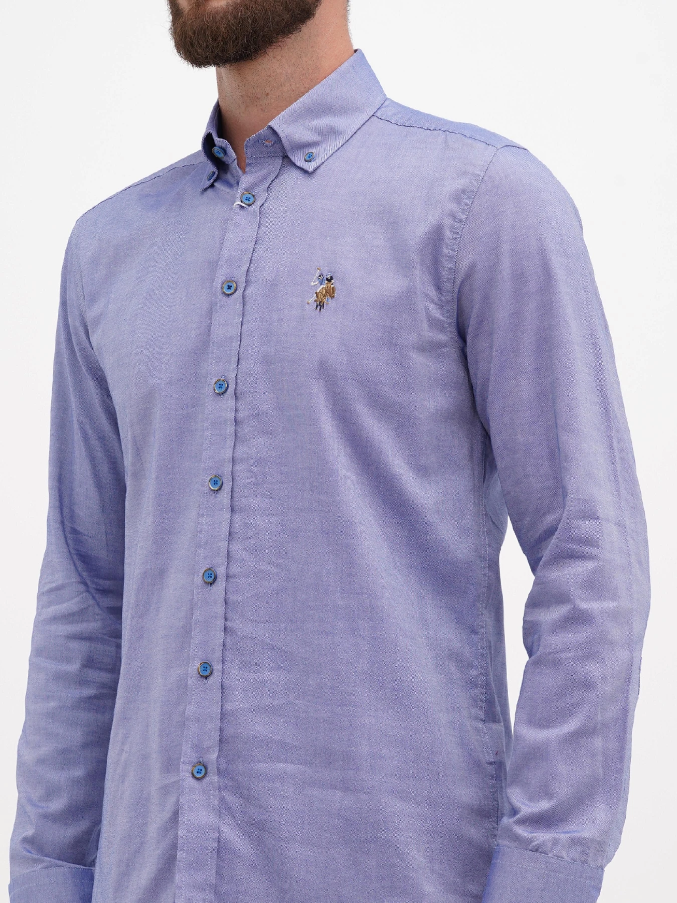 Рубашки US Polo модель G081SZ004.000.1450261.VR032 Фото