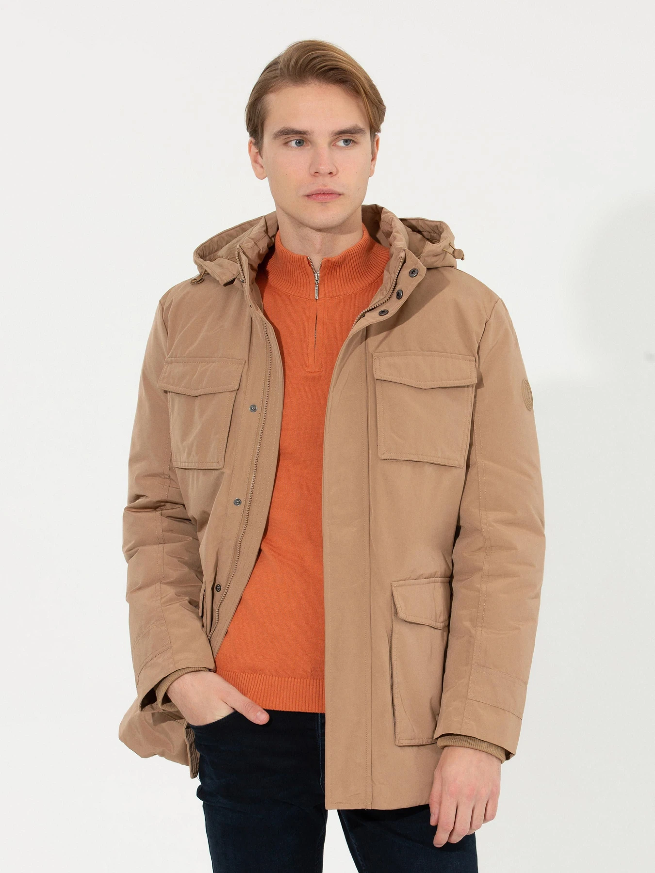 Куртки та дублянки US Polo модель G081SZ0MS.000.1449153.VR015 Куртки та дублянки US Polo модель G081SZ0MS.000.1449153.VR015 Фото