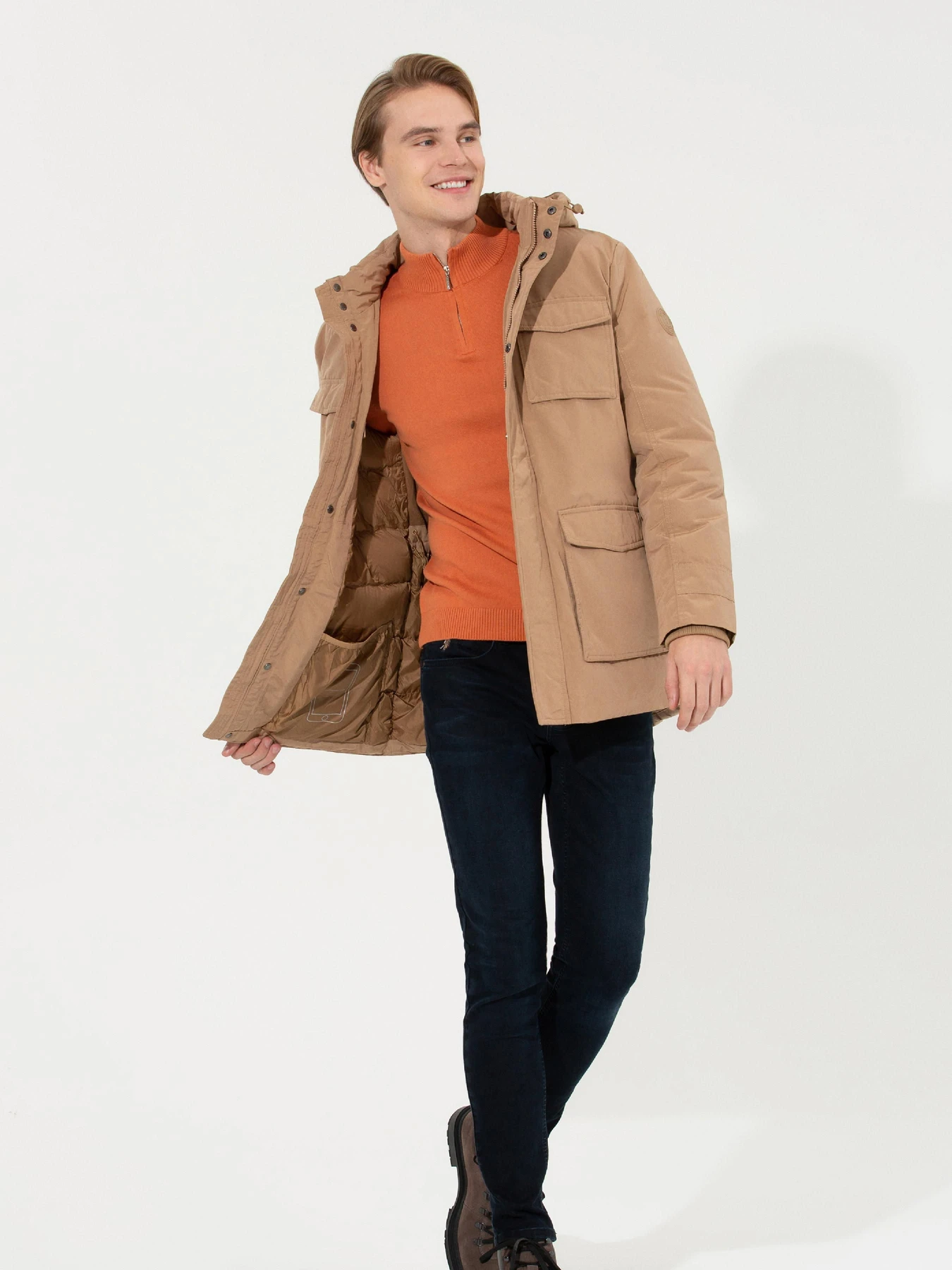 Куртки та дублянки US Polo модель G081SZ0MS.000.1449153.VR015 Куртки та дублянки US Polo модель G081SZ0MS.000.1449153.VR015 Фото