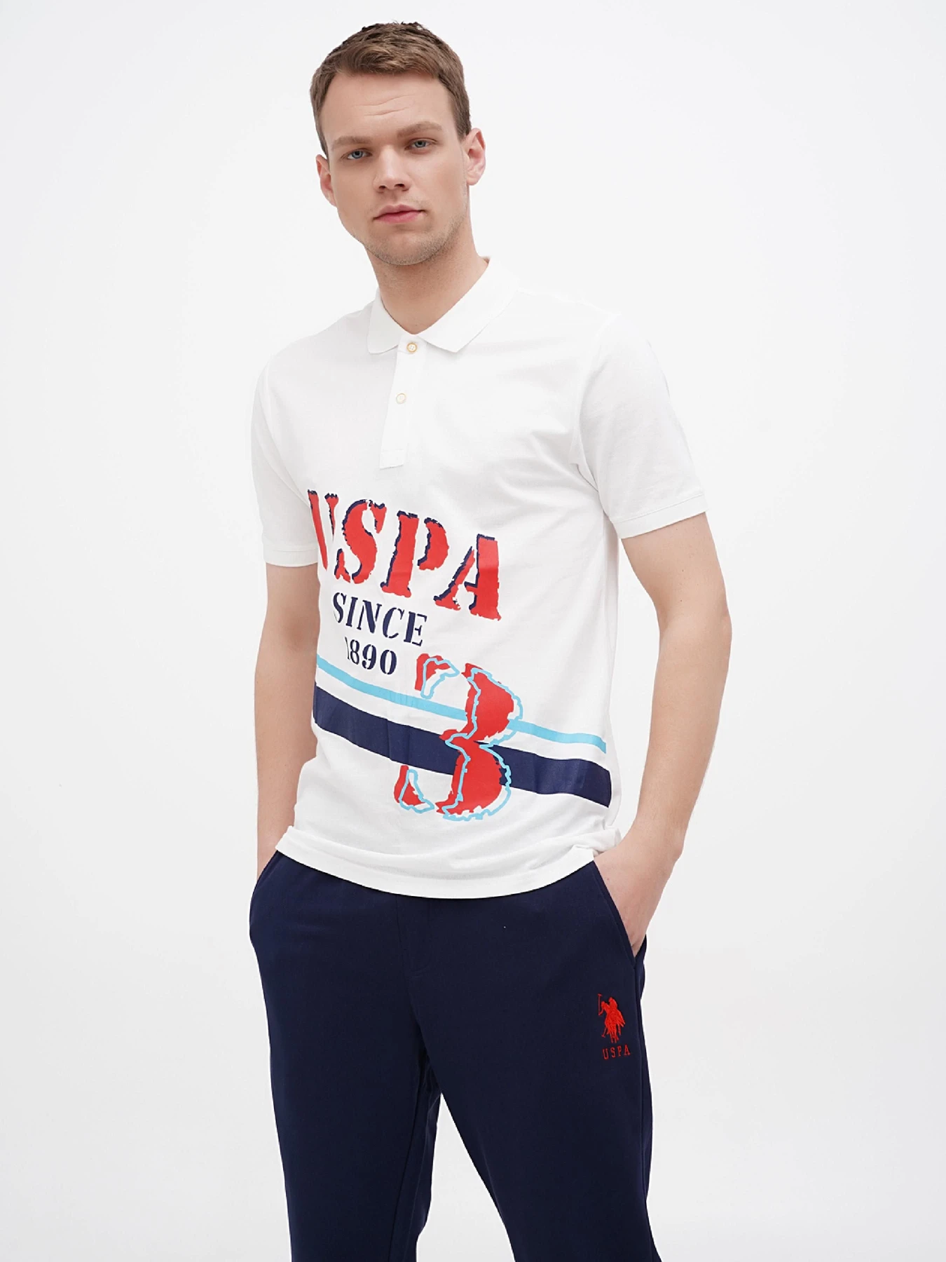 Футболки и поло US Polo модель USPA.1570000-1.VR013 Фото