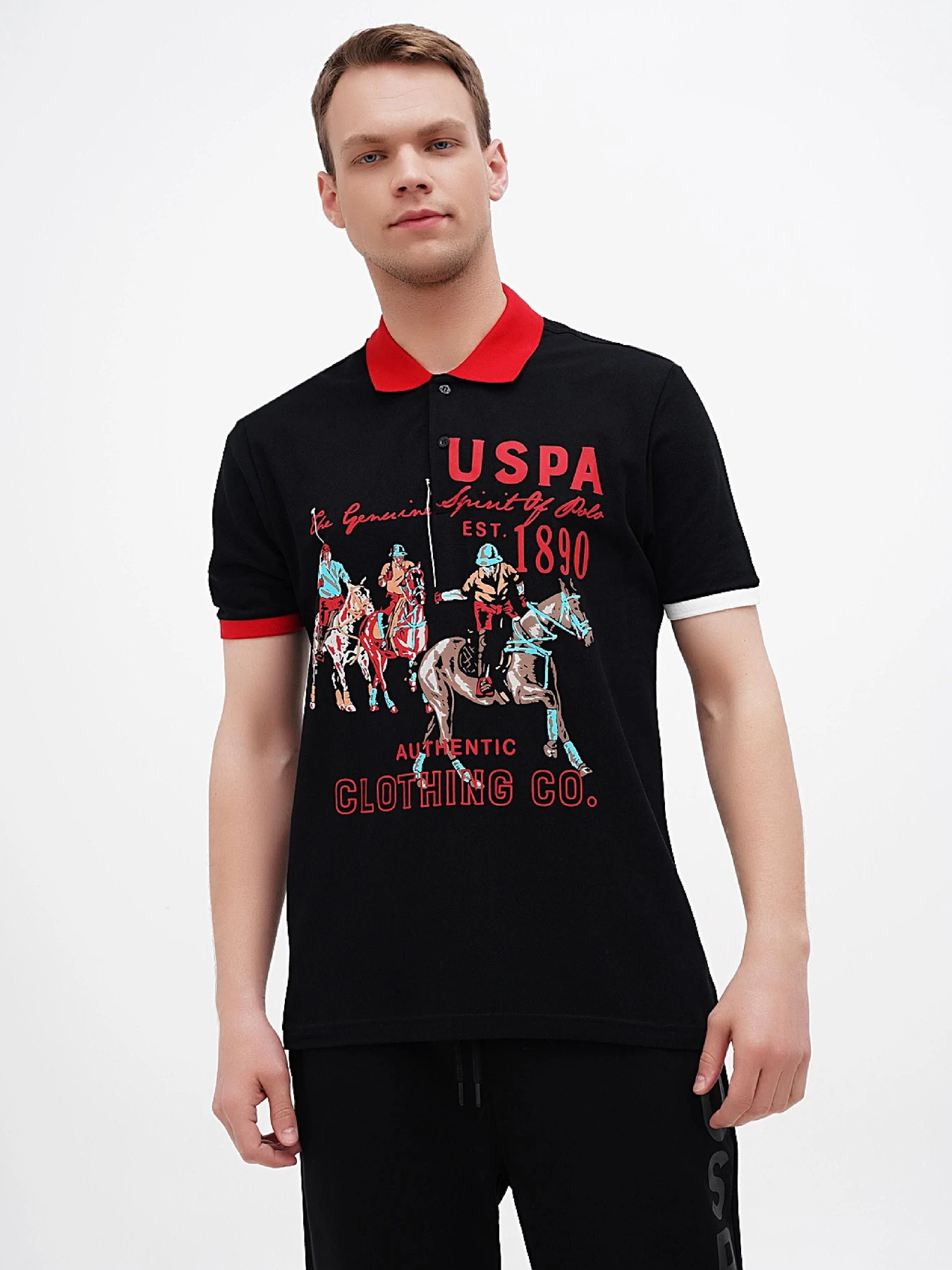 Футболки и поло US Polo модель USPA.1570001-1.VR046 Футболки и поло US Polo модель USPA.1570001-1.VR046 Фото