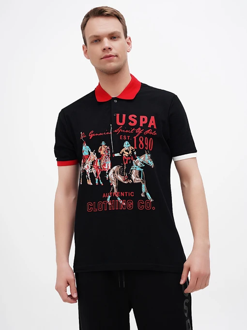Футболки и поло US Polo модель USPA.1570001-1.VR046 Фото