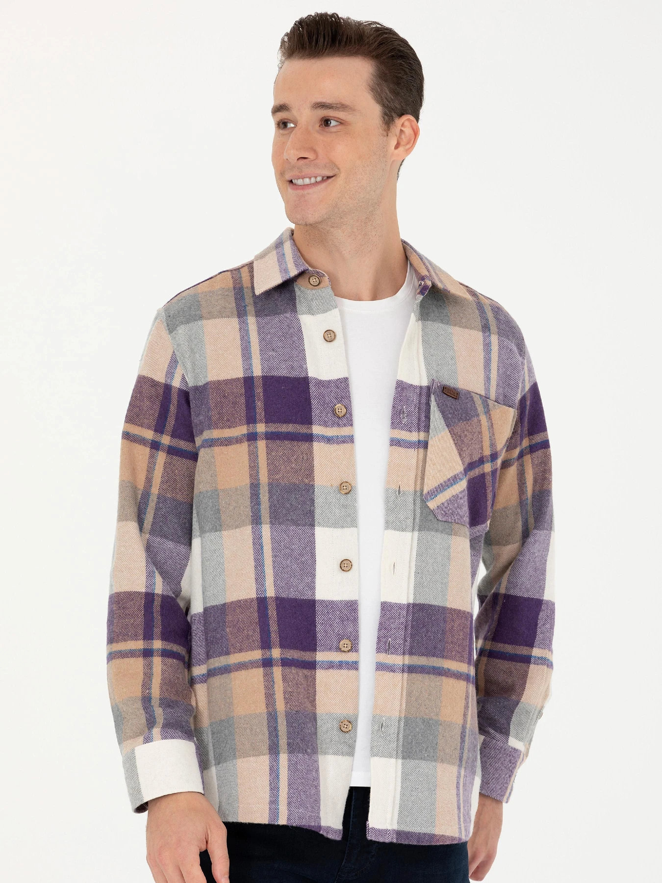 Рубашки US Polo модель G081SZ004.000.1763588.VR015 Фото