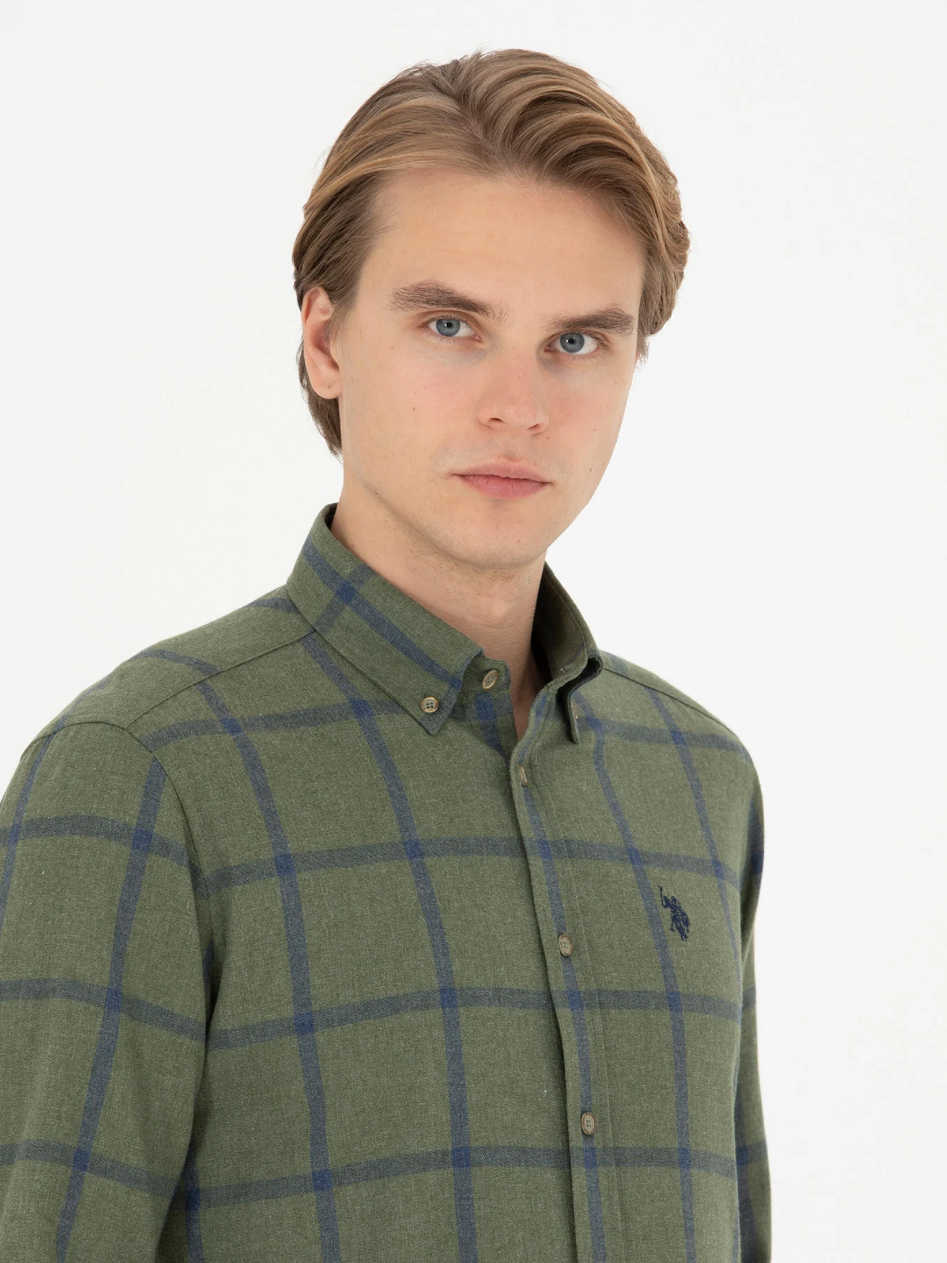 Рубашки US Polo модель G081SZ004.000.1787545.VR027 Фото