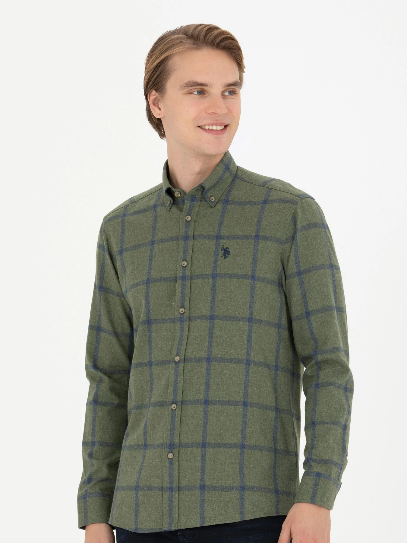 Рубашки US Polo модель G081SZ004.000.1787545.VR027 Фото