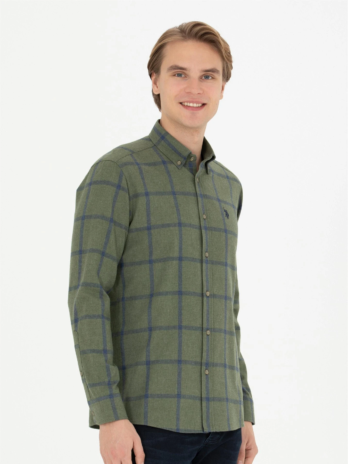 Рубашки US Polo модель G081SZ004.000.1787545.VR027 Фото