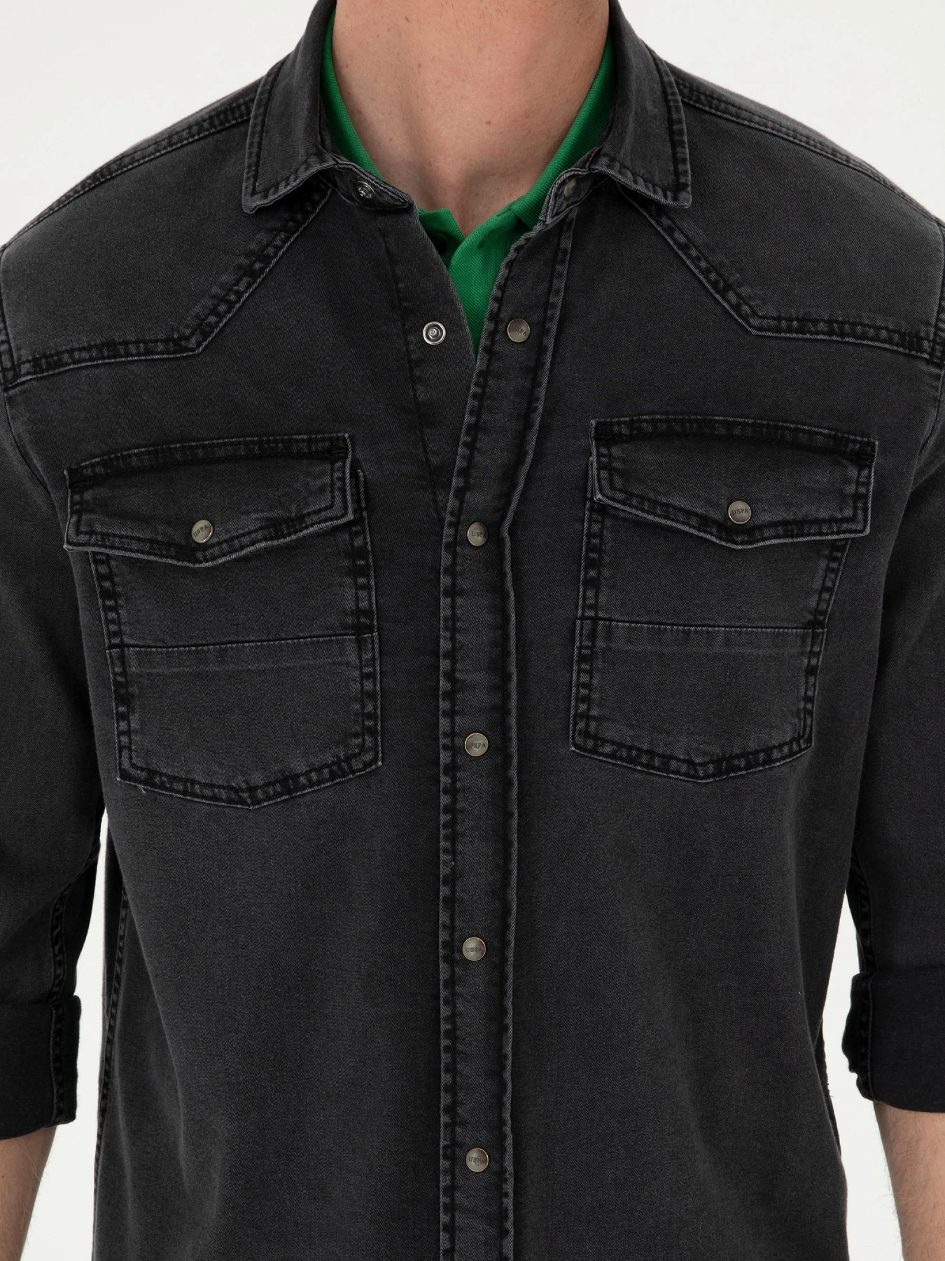 Рубашки US Polo модель G081SZ077.000.1836895.DN0027 Фото
