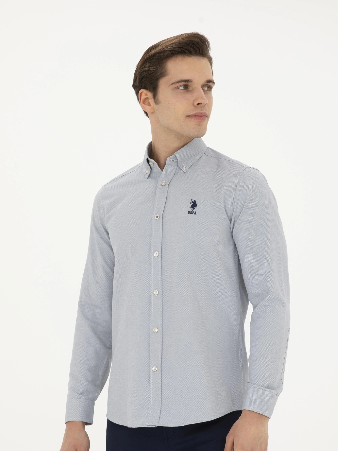 Рубашки US Polo модель G081GL004.000.1886621.VR049 Фото