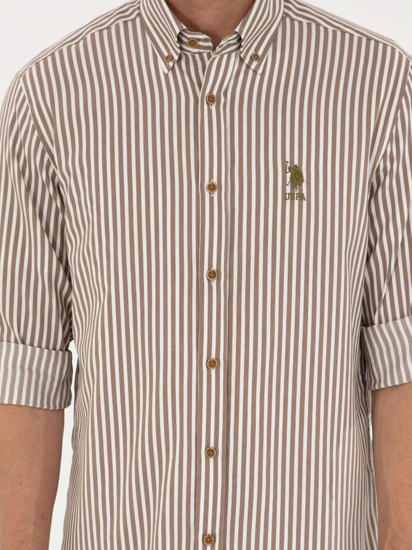 Рубашки US Polo модель G081SZ004.000.2004222.VR027 Фото