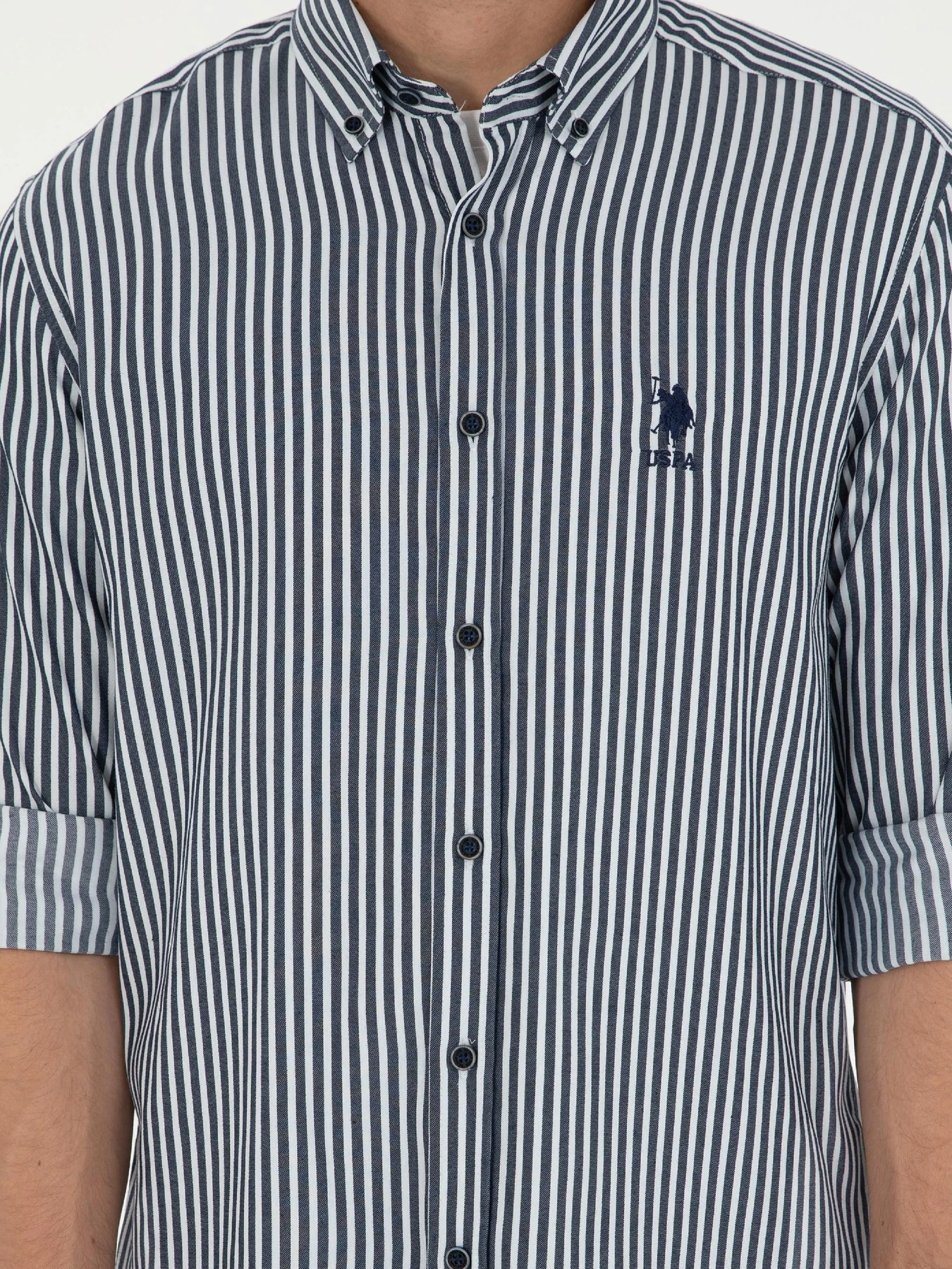 Рубашки US Polo модель G081SZ004.000.2004222.VR033 Фото