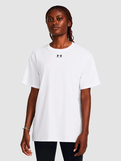 Футболки и поло Under Armour Campus Oversize Ss модель 1387193-100 Фото