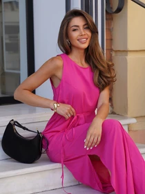 Платья ISSA Plus модель 15264_малиновый Фото