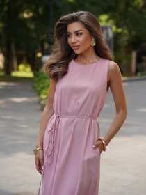 Платья ISSA Plus модель 15264A_розовый Фото