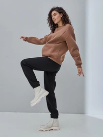 Брюки Yula mama UnoWarm модель UnowarmTR-42.121BlackYLMMBRK Фото