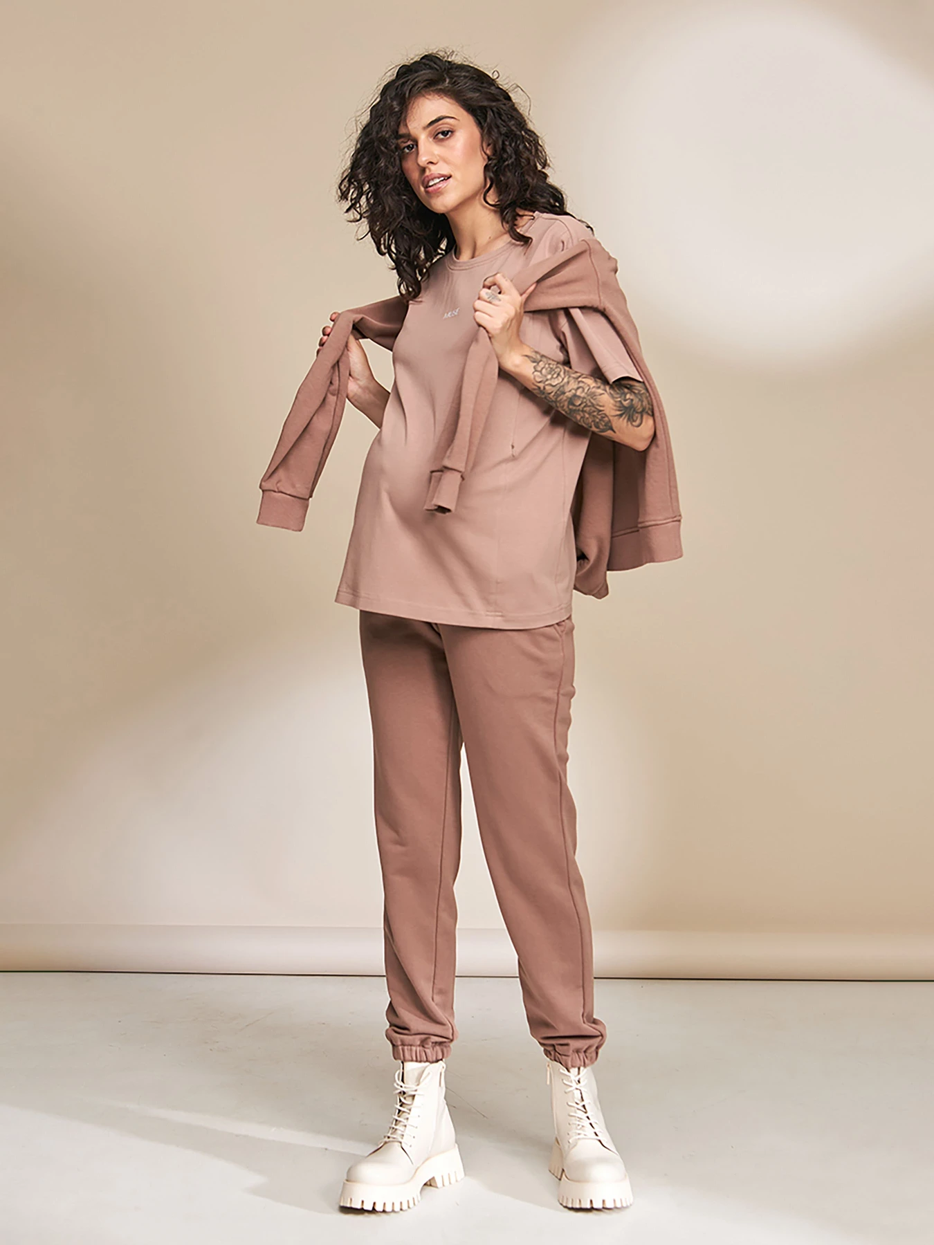 Штани Yula mama Berit модель BeritTR-33.012CappuccinoYLMMBRK Штани Yula mama Berit модель BeritTR-33.012CappuccinoYLMMBRK Фото