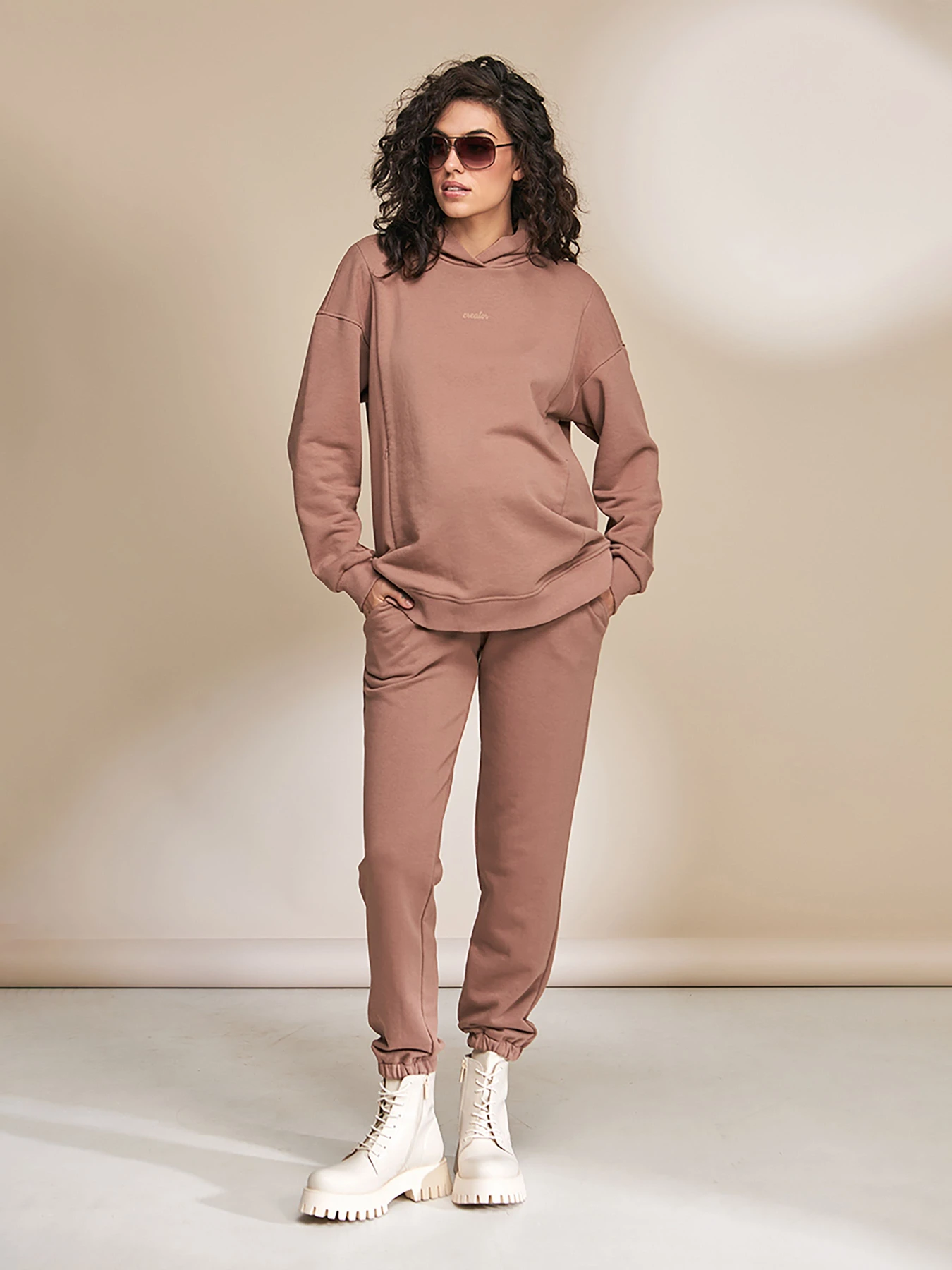 Штани Yula mama Berit модель BeritTR-33.012CappuccinoYLMMBRK Штани Yula mama Berit модель BeritTR-33.012CappuccinoYLMMBRK Фото