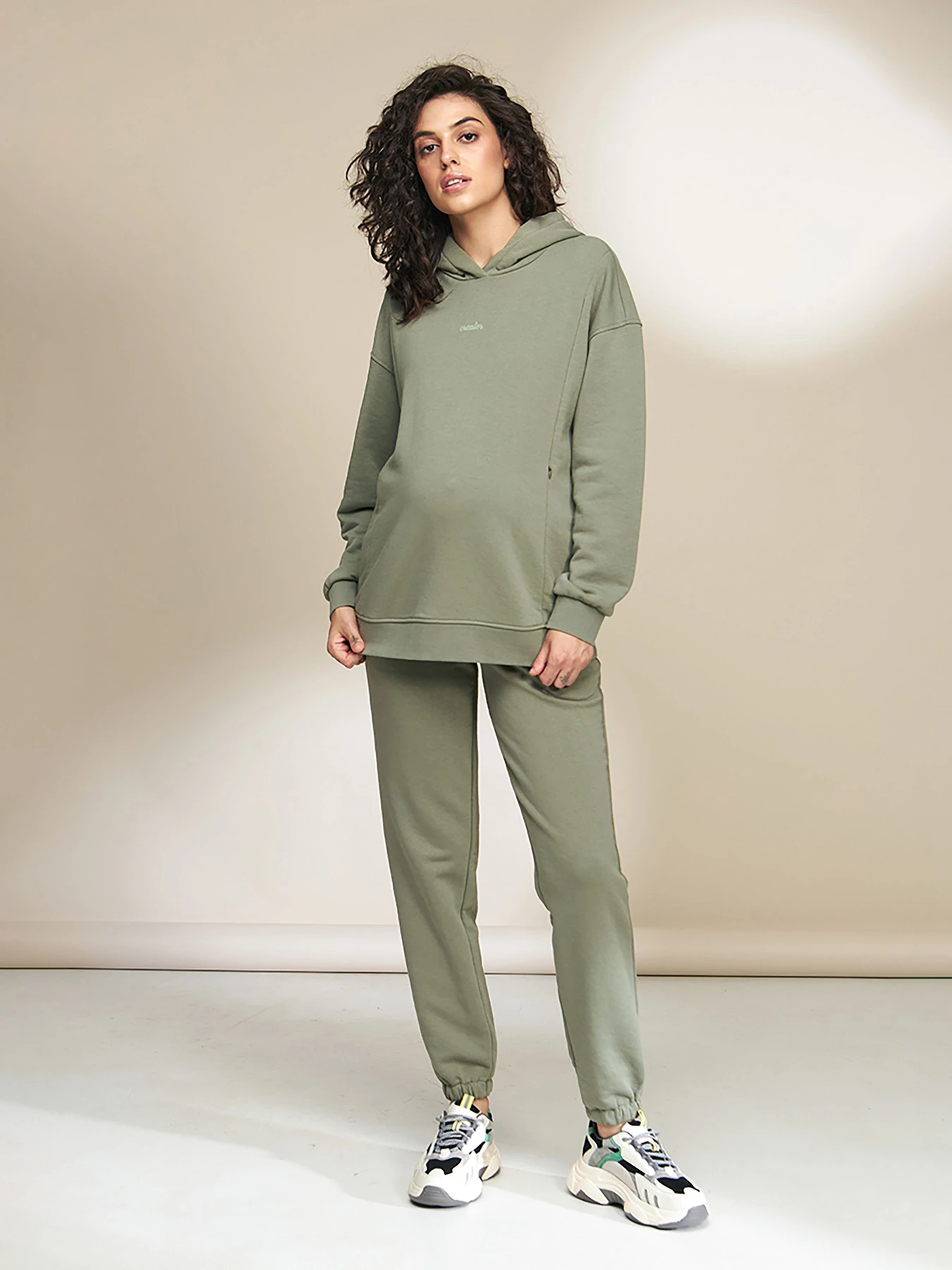 Штани Yula mama Berit модель BeritTR-33.011OliveYLMMBRK Штани Yula mama Berit модель BeritTR-33.011OliveYLMMBRK Фото