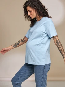 Футболки і поло Yula mama Muse модель MuseNR-33.013BlueLightYLMMTSH Фото