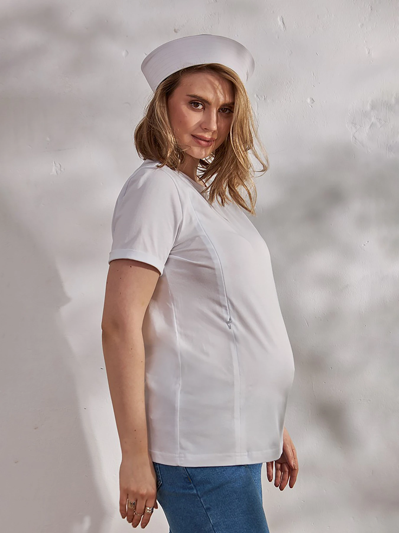 Футболки і поло Yula mama Una модель UnaNR-24.052WhiteYLMMTSH Футболки і поло Yula mama Una модель UnaNR-24.052WhiteYLMMTSH Фото