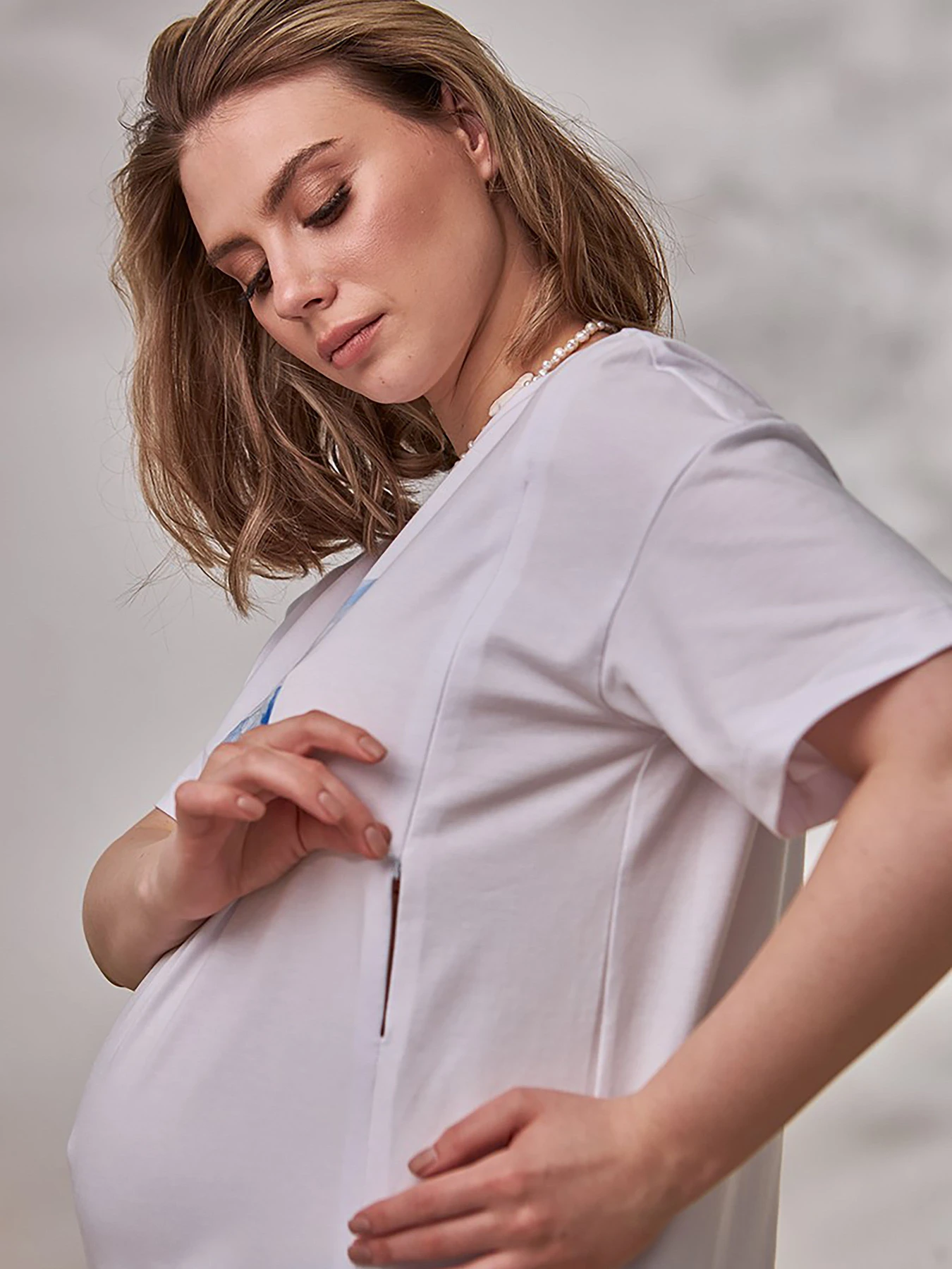 Футболки і поло Yula mama Clouds модель CloudsNR-24.062WhiteYLMMTSH Футболки і поло Yula mama Clouds модель CloudsNR-24.062WhiteYLMMTSH Фото