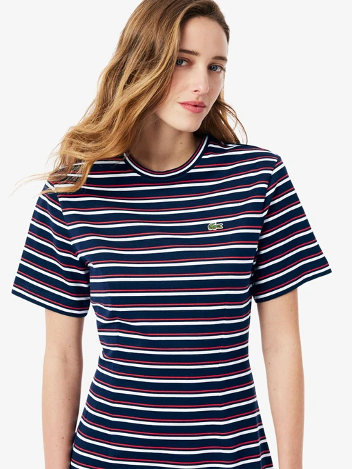 Бавовняна Жіноча Сукня міді Lacoste фото 2