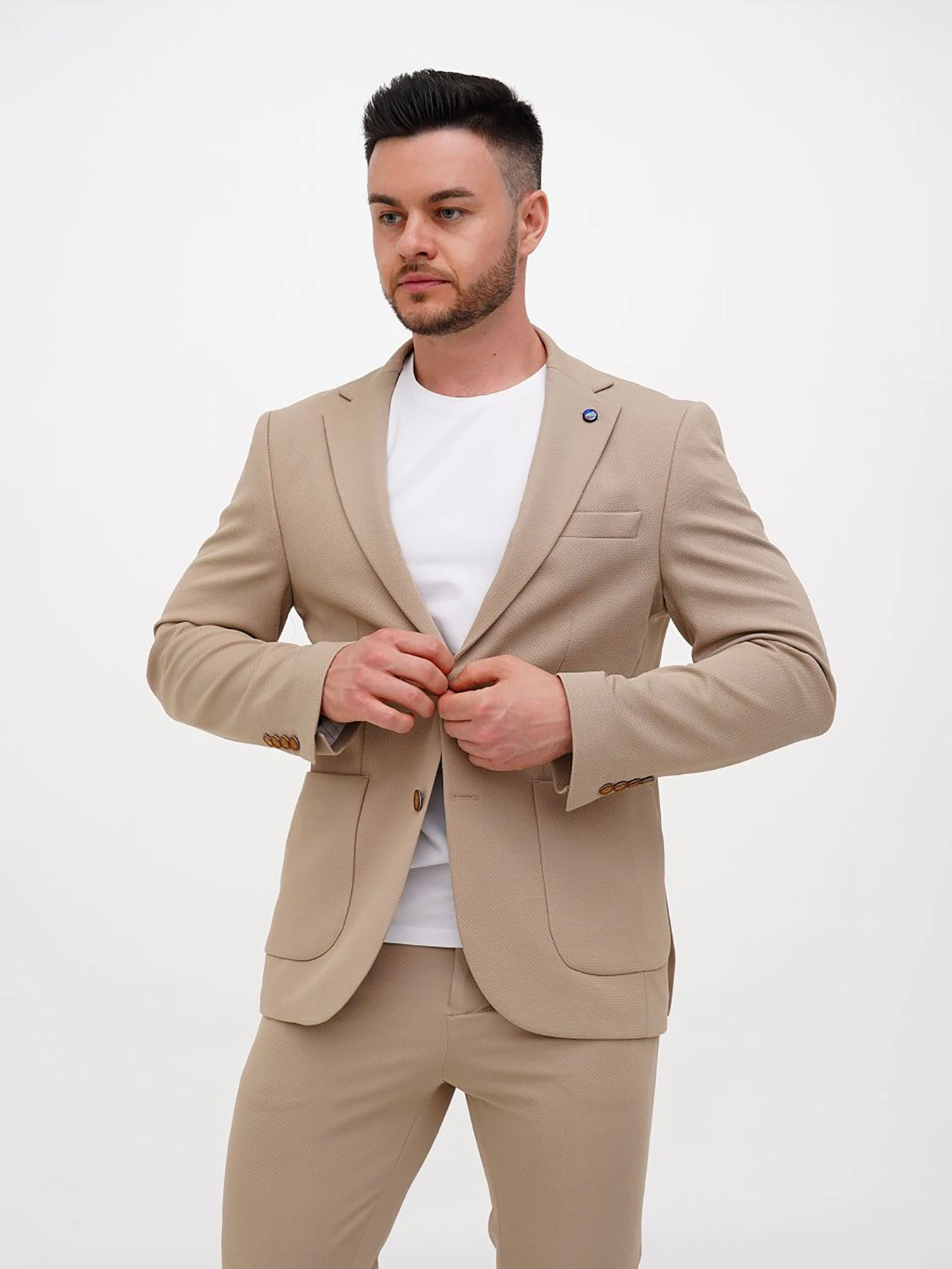 Костюмы Trend Collection модель TC11414BeigeKSTMMN Фото
