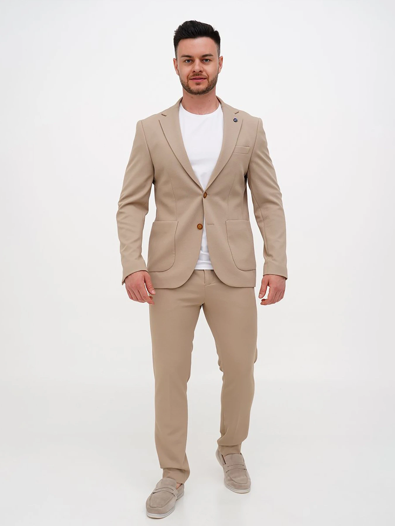 Костюмы Trend Collection модель TC11414BeigeKSTMMN Фото