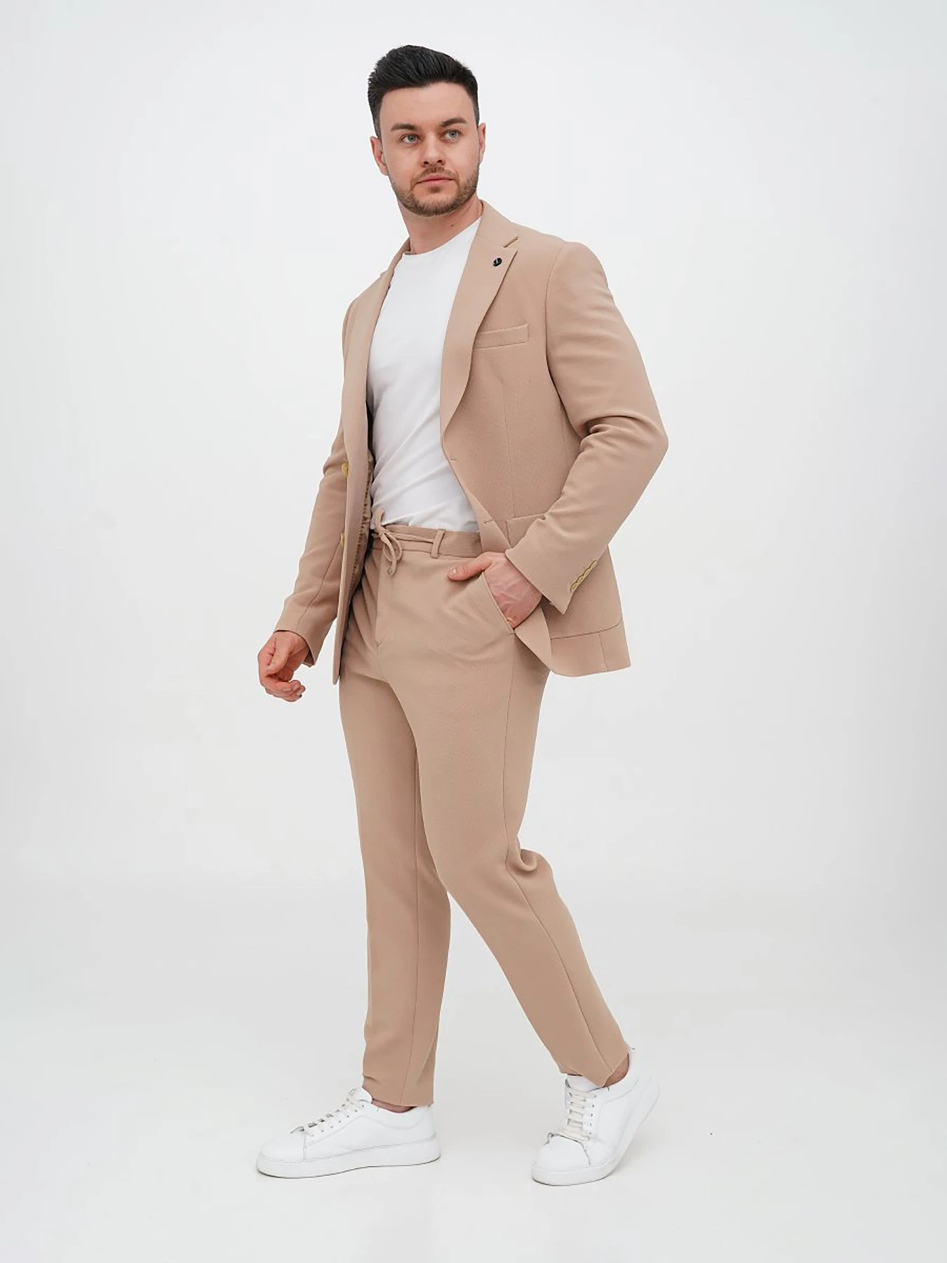 Костюмы Trend Collection модель TC14225BeigeKSTMMN Фото