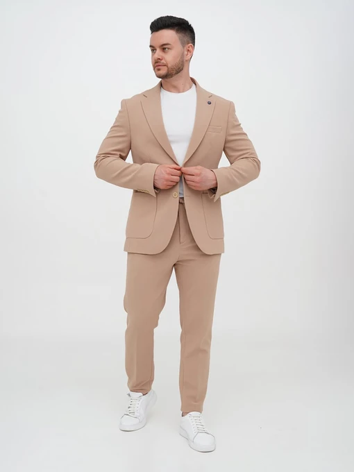 Костюмы Trend Collection модель TC14225BeigeKSTMMN Фото