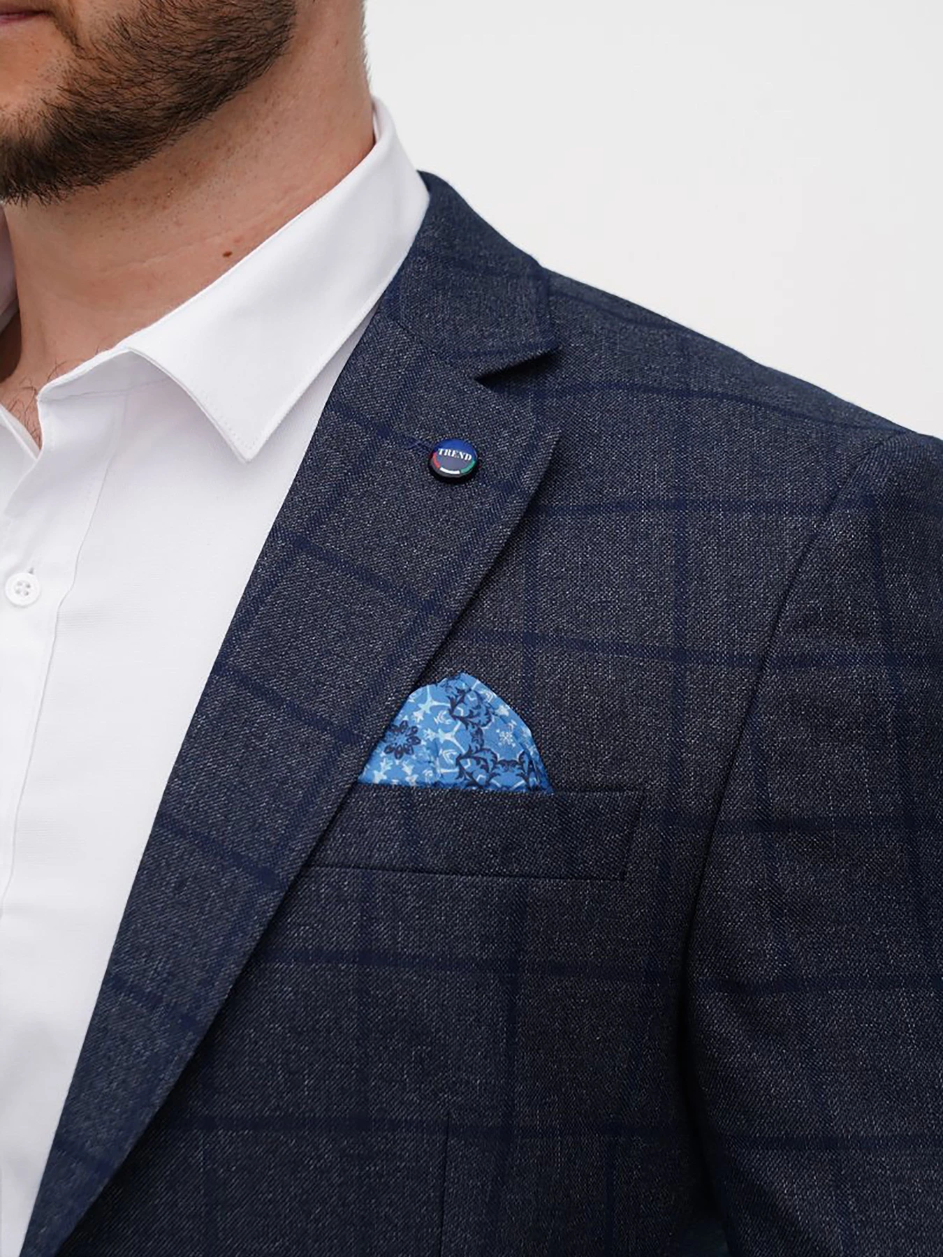 Пиджаки Trend Collection модель TC12239DarkBluePDZHKMN Фото