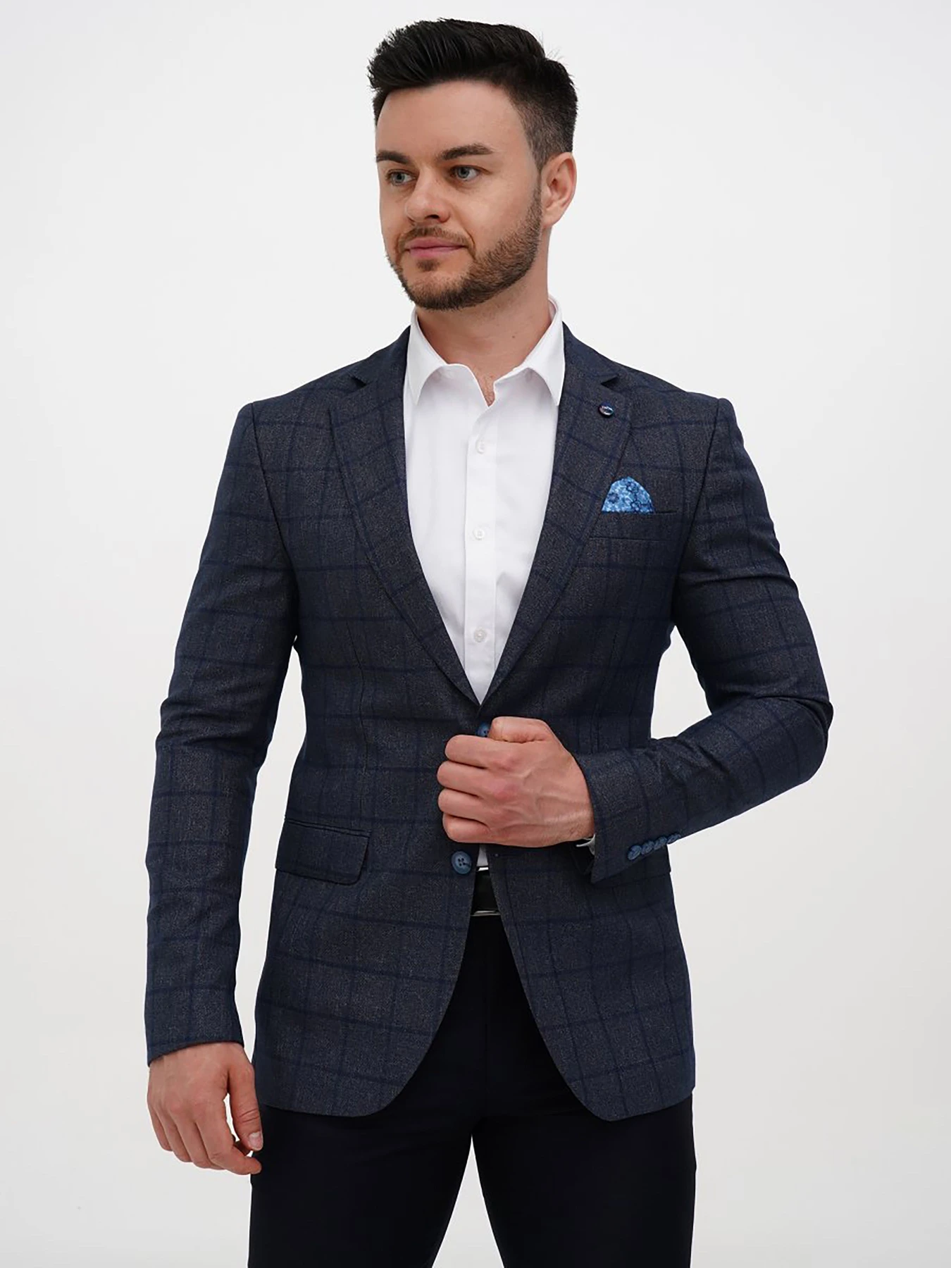 Пиджаки Trend Collection модель TC12239DarkBluePDZHKMN Фото
