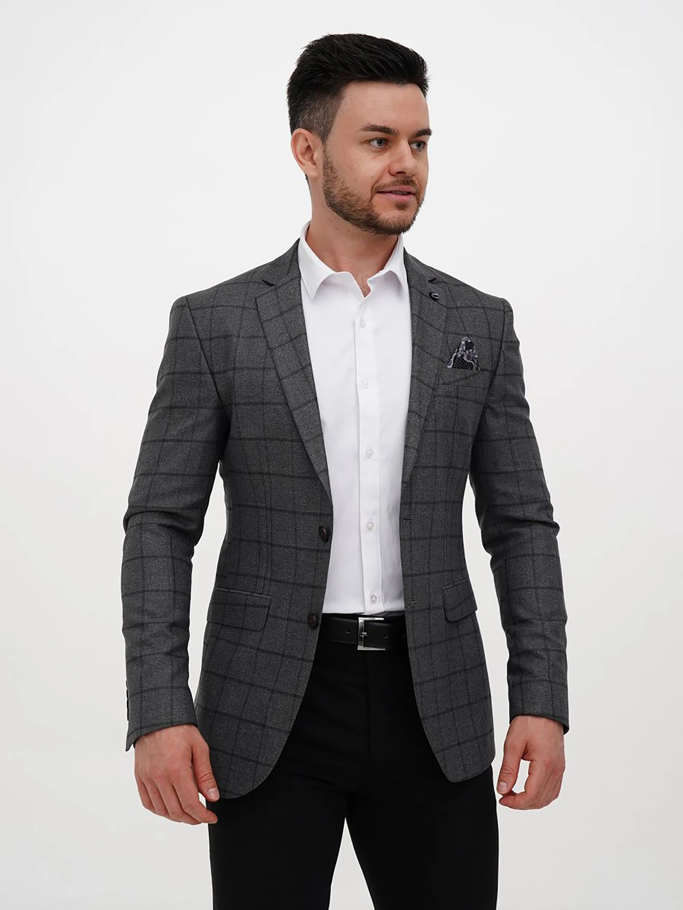 Пиджаки Trend Collection модель TC12238GreyPDZHKMN Фото