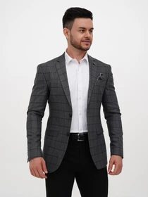 Пиджаки Trend Collection модель TC12238GreyPDZHKMN Фото
