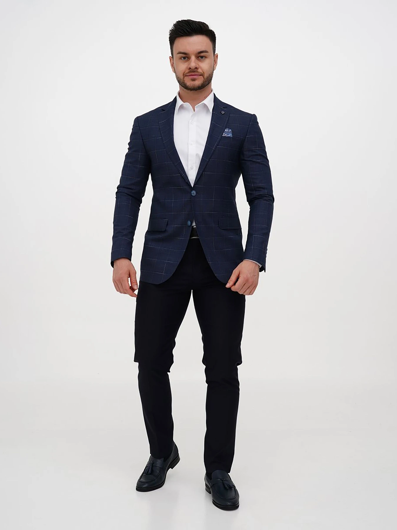 Піджаки Trend Collection модель TC12236BluePDZHKMN Фото