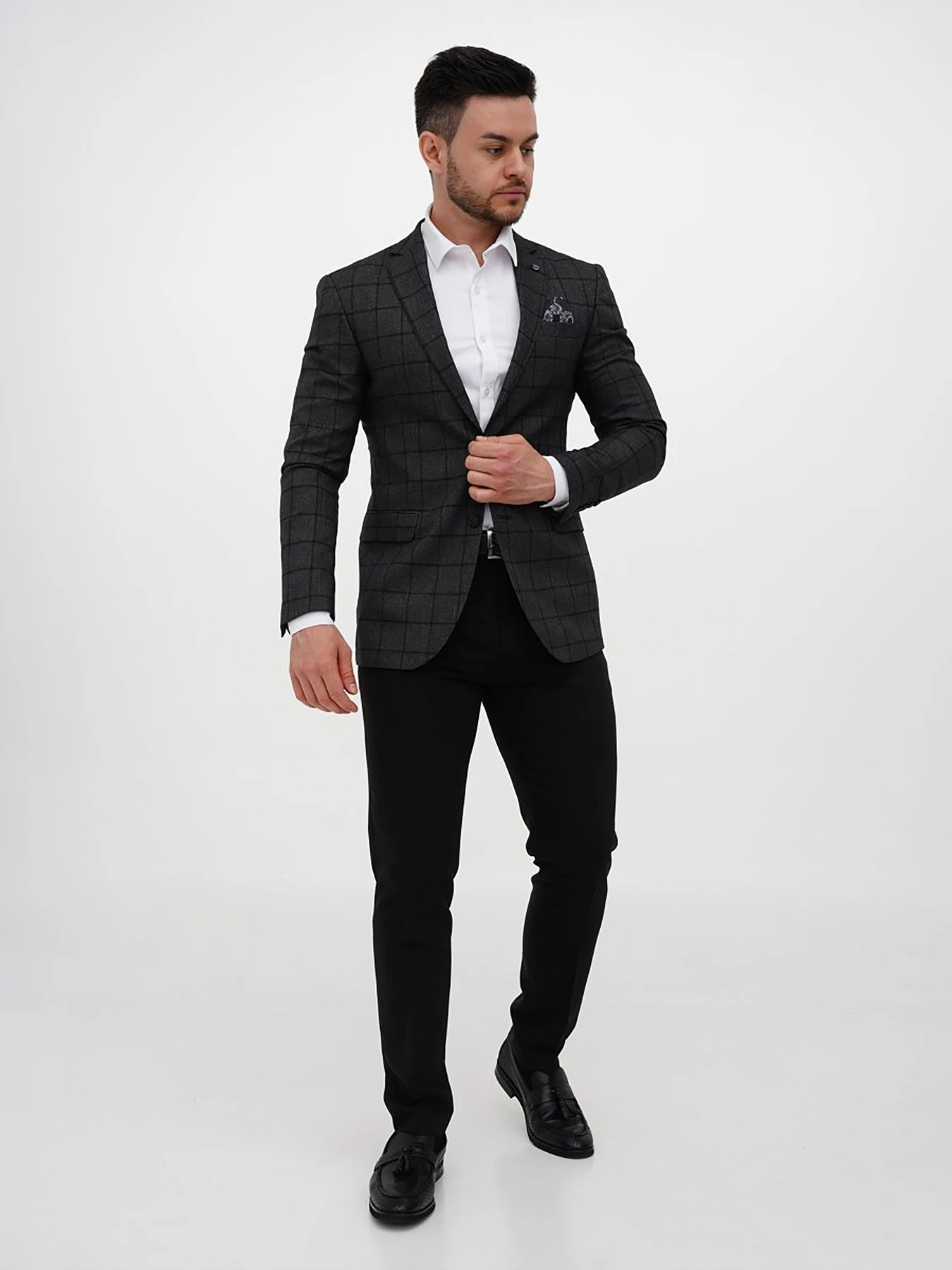 Пиджаки Trend Collection модель TC12233BlackPDZHKMN Фото