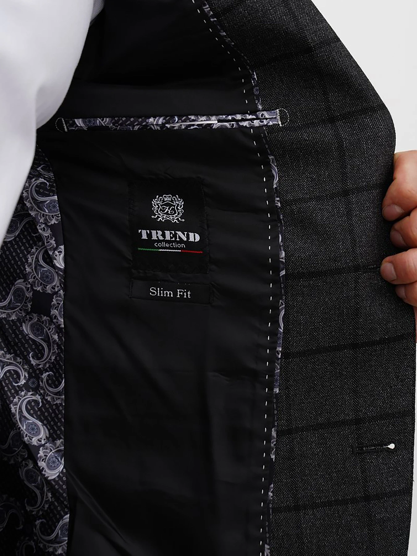 Пиджаки Trend Collection модель TC12233BlackPDZHKMN Фото