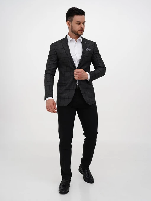 Пиджаки Trend Collection модель TC12233BlackPDZHKMN Фото