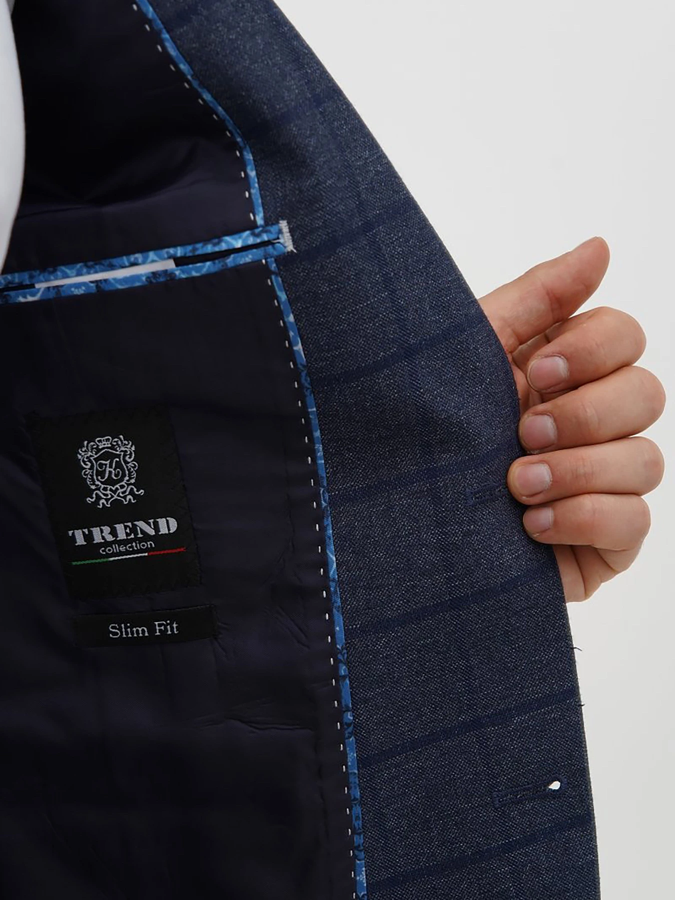 Піджаки Trend Collection модель TC12232BluePDZHKMN Піджаки Trend Collection модель TC12232BluePDZHKMN Фото