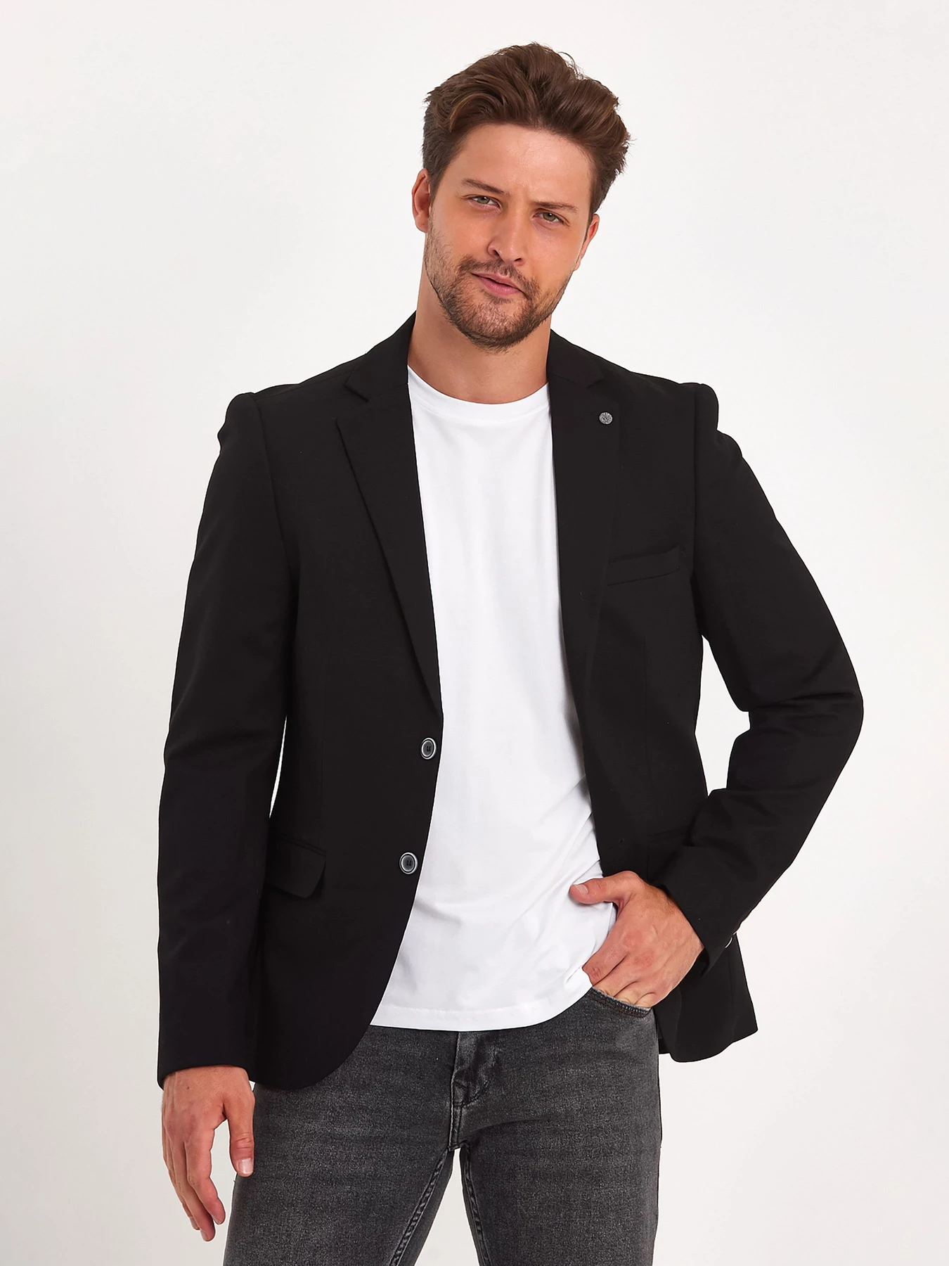Піджаки Trend Collection модель TC8251BlackPDZHKMN Фото
