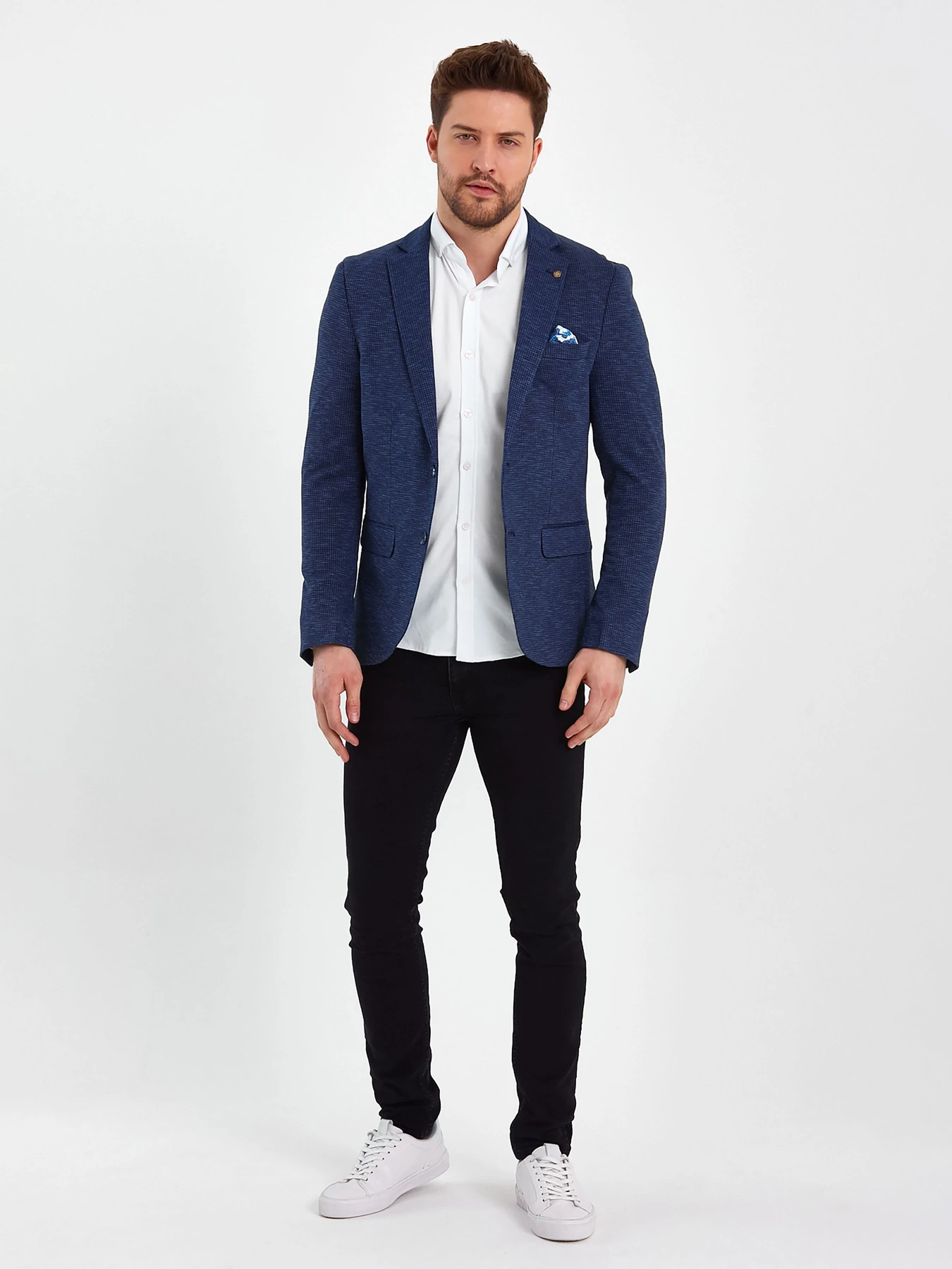 Піджаки Trend Collection модель TC7886BluePDZHKMN Фото