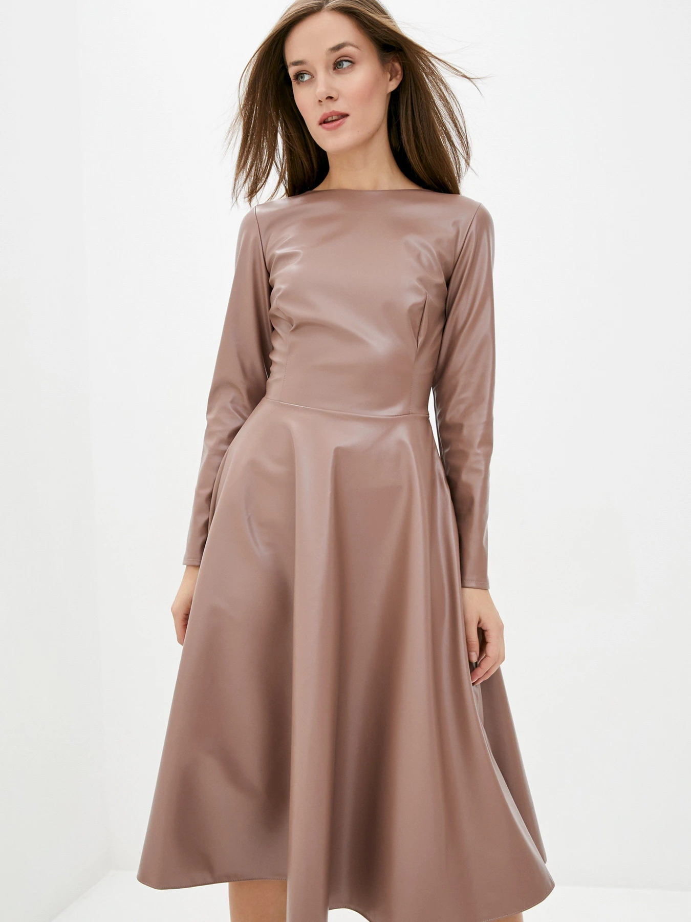 Сукні ISSA Plus модель 12944_beige Фото