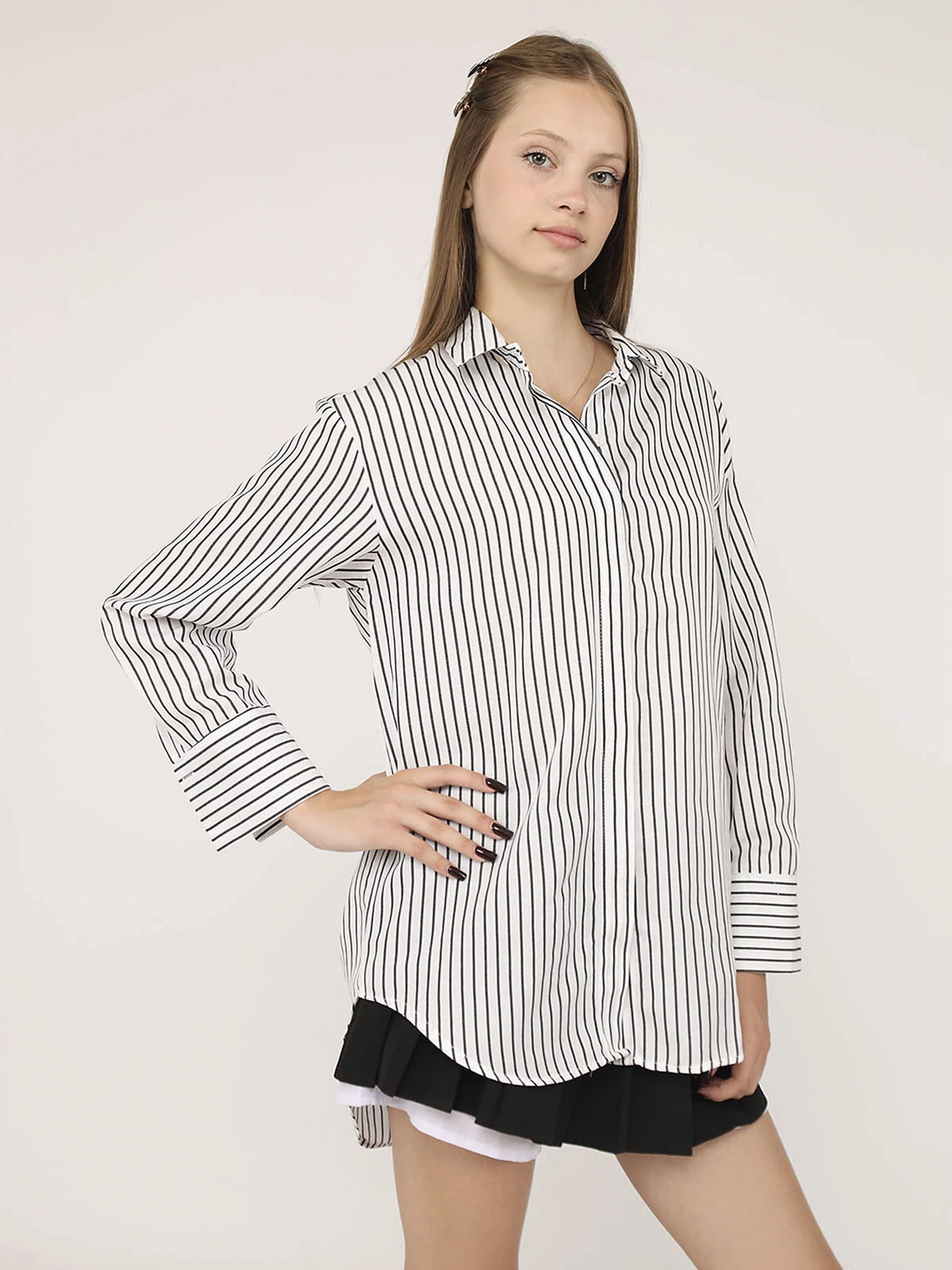 Сорочки YUKI модель ЦБ-00280982 Сорочки YUKI модель ЦБ-00280982 Фото