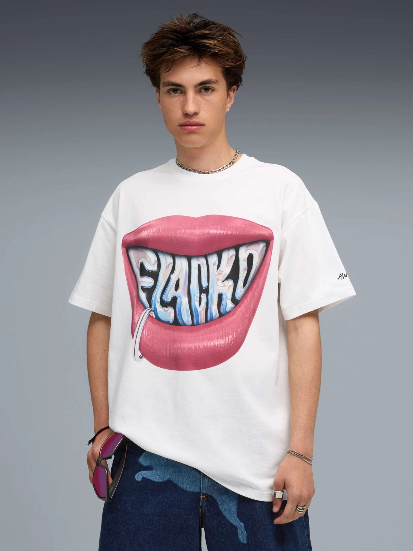 Футболки і поло PUMA A$ap Rocky Flacko Smile Tee модель 633388 Футболки і поло PUMA A$ap Rocky Flacko Smile Tee модель 633388 Фото