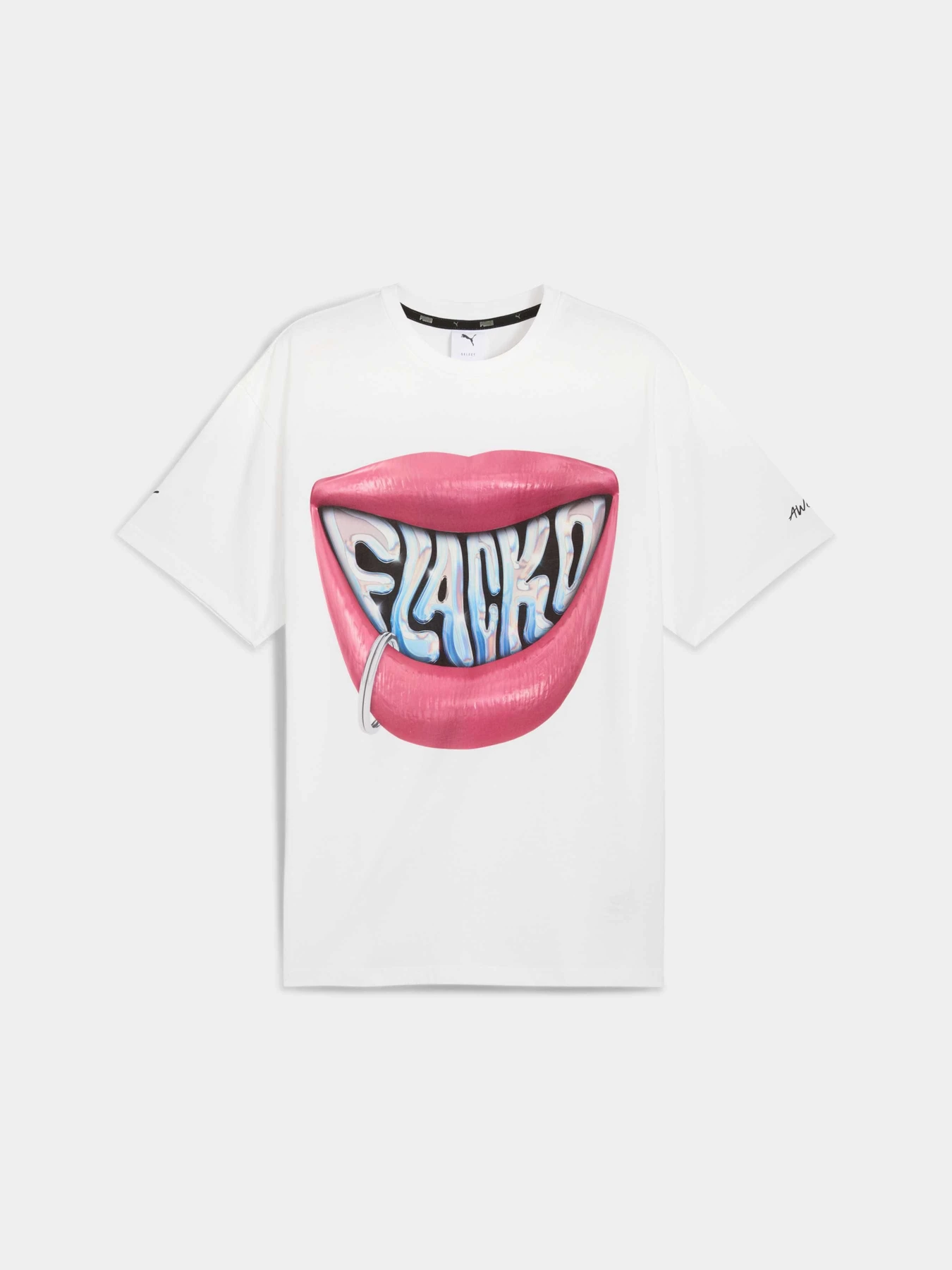 Футболки і поло PUMA A$ap Rocky Flacko Smile Tee модель 633388 Футболки і поло PUMA A$ap Rocky Flacko Smile Tee модель 633388 Фото
