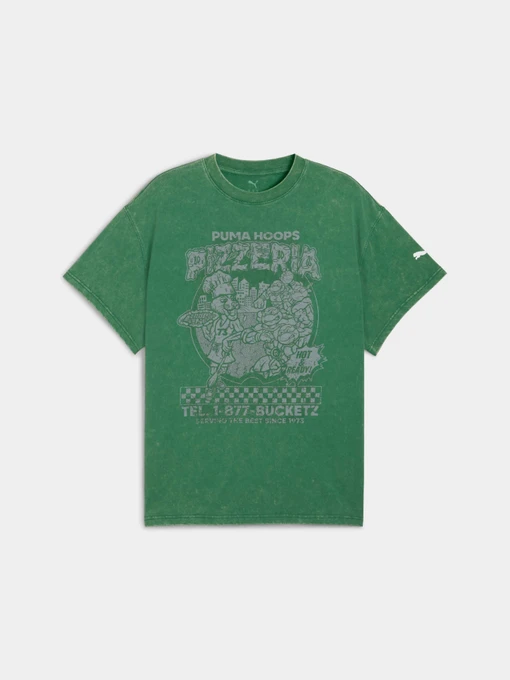 Футболки і поло PUMA Hoops x Tmnt Tee I модель 630928 Фото