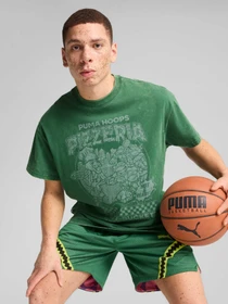 Футболки і поло PUMA Hoops x Tmnt Tee I модель 630928 Фото
