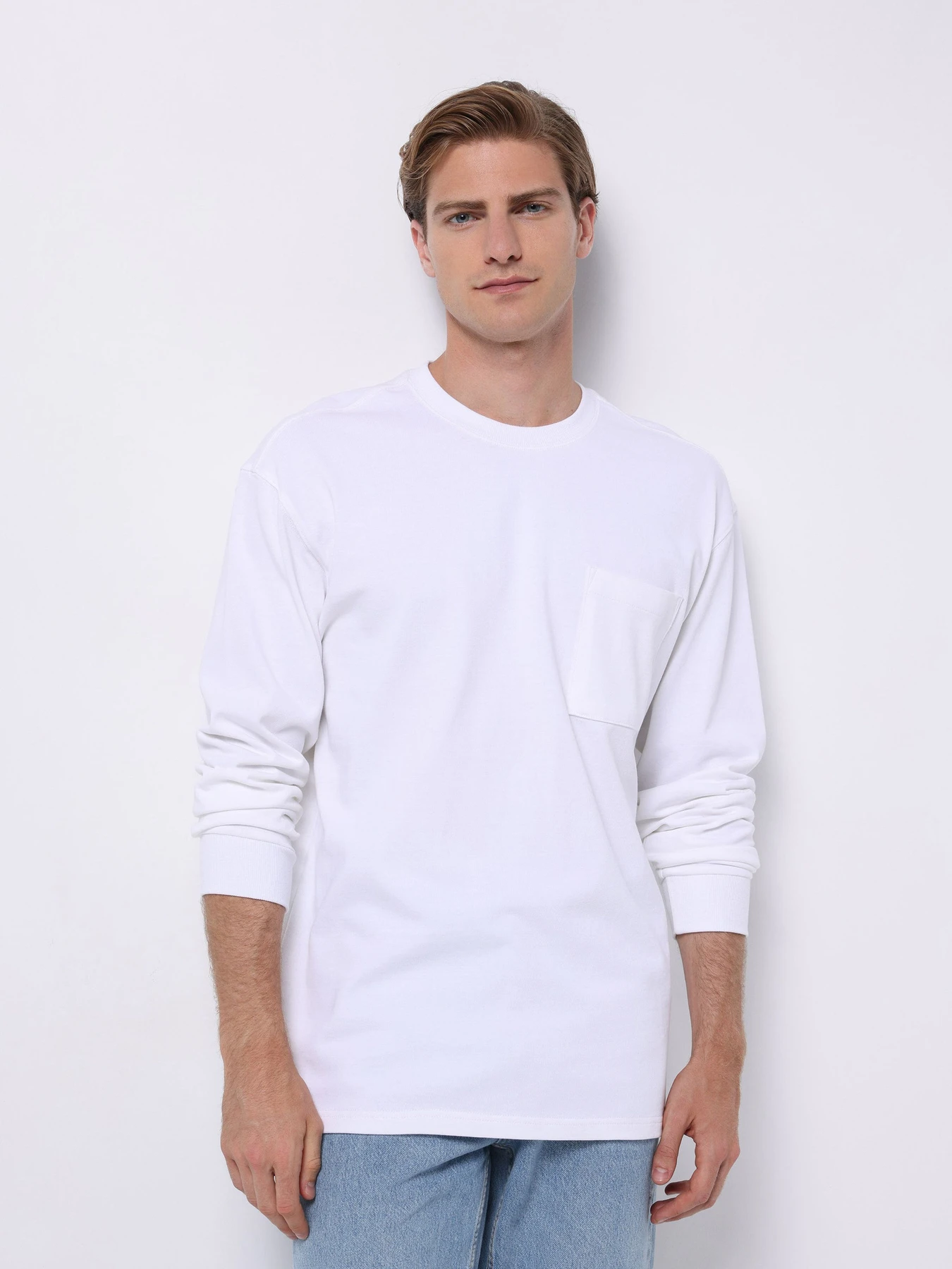 Худи и свитшоты Colin’s модель CL1076435_Q1.V1_WHT Фото