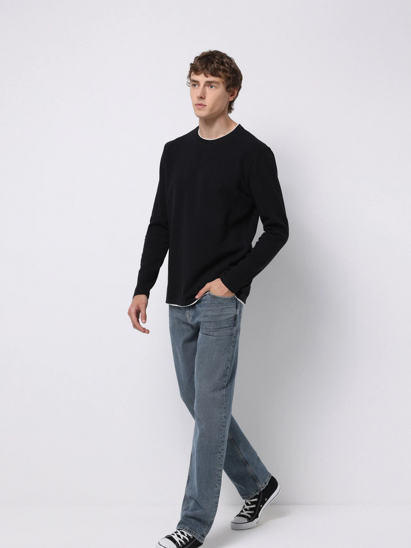 Худі та світшоти Colin’s модель CL1076433_Q1.V1_BLK Фото