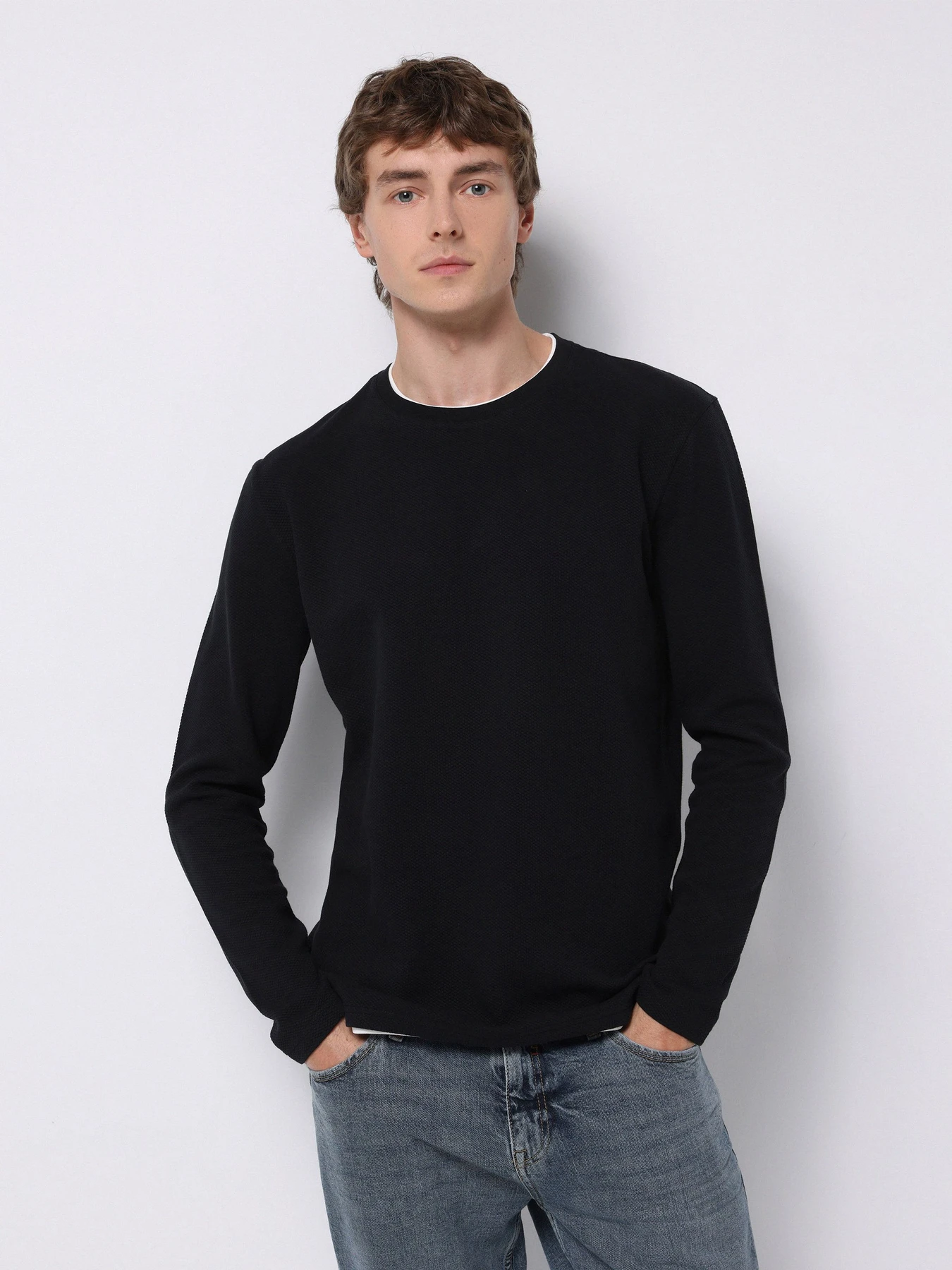 Худі та світшоти Colin’s модель CL1076433_Q1.V1_BLK Фото